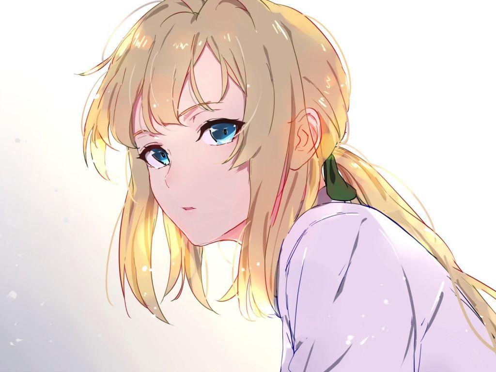 1024x768 Aesthetic Anime Girl Wallpaper