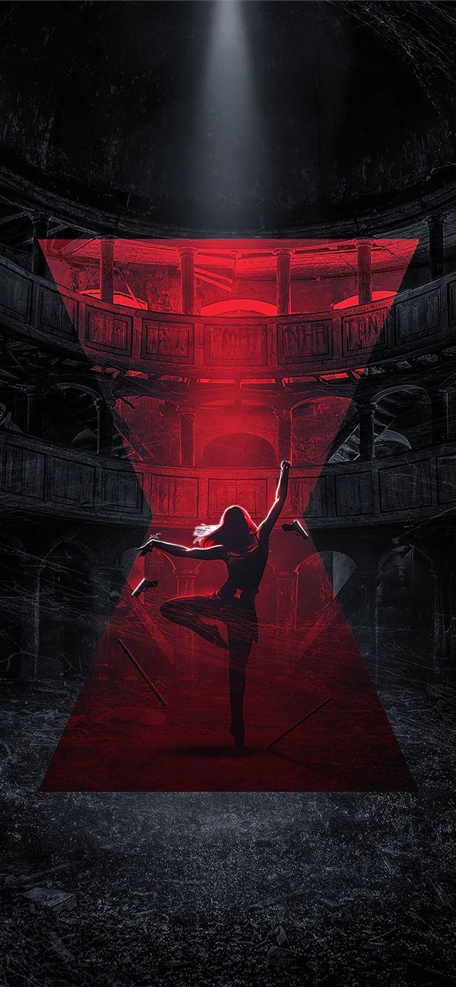 640x1385 Best Black widow iPhone 11 HD Wallpaper