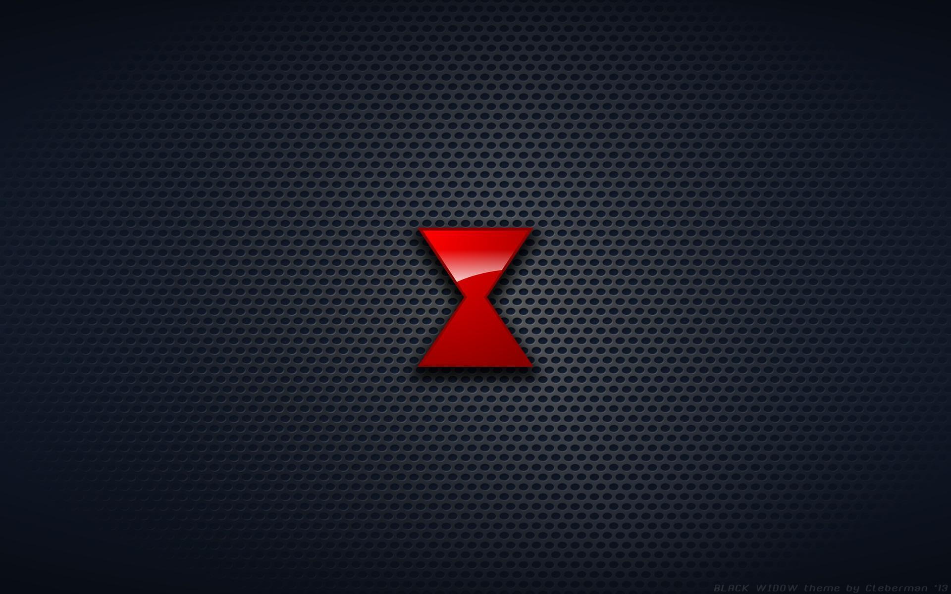 1920x1200 Black Widow Logo Wallpaper