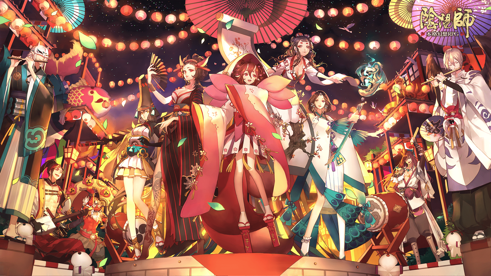 1900x1069 Onmyoji Arena Wallpaper