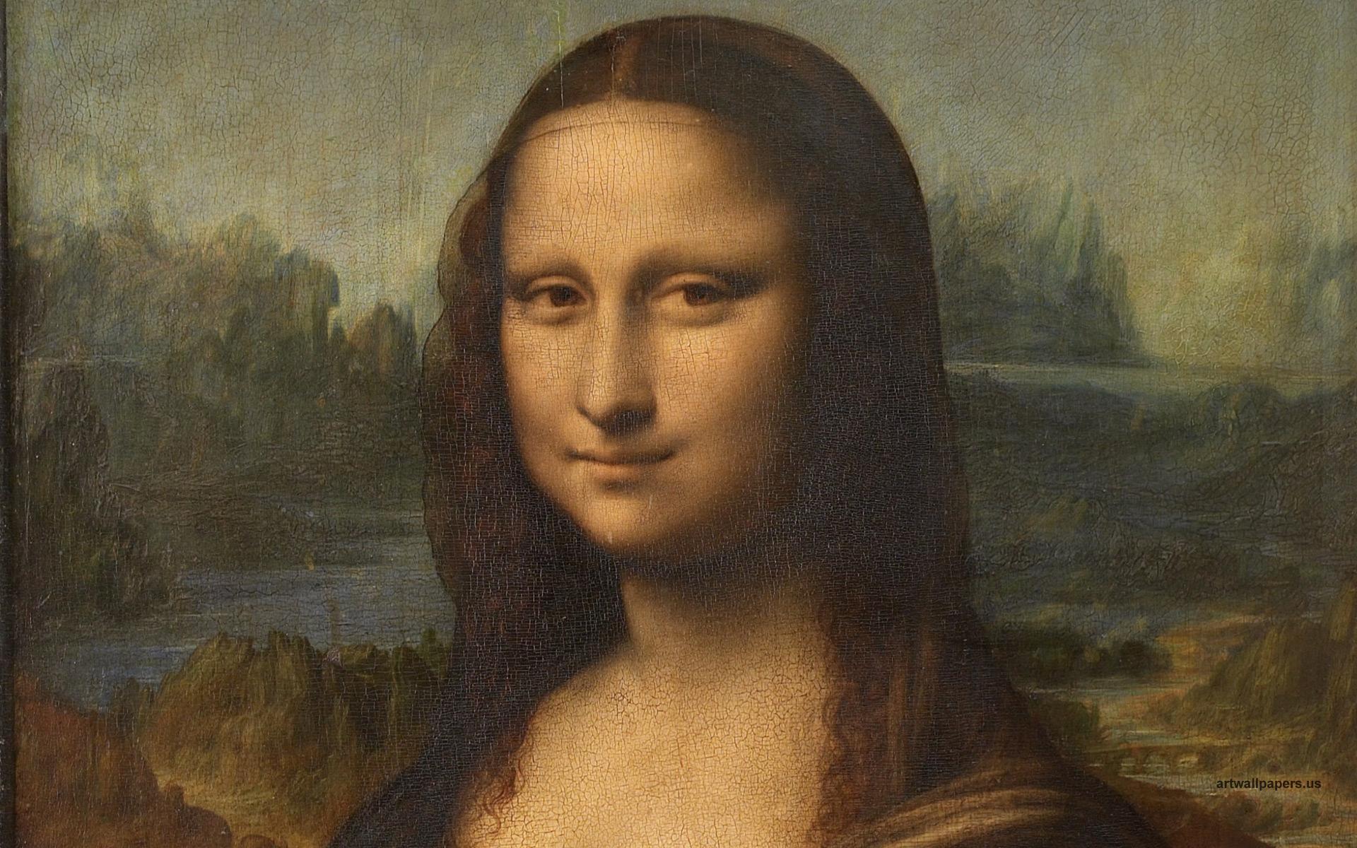 1920x1200 Mona Lisa HD Wallpaper