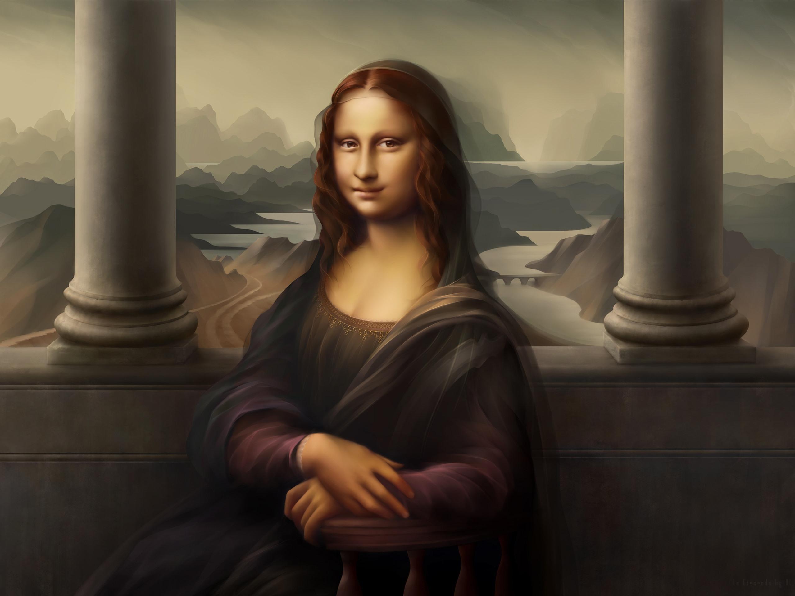 2560x1920 Mona Lisa HD Wallpaper