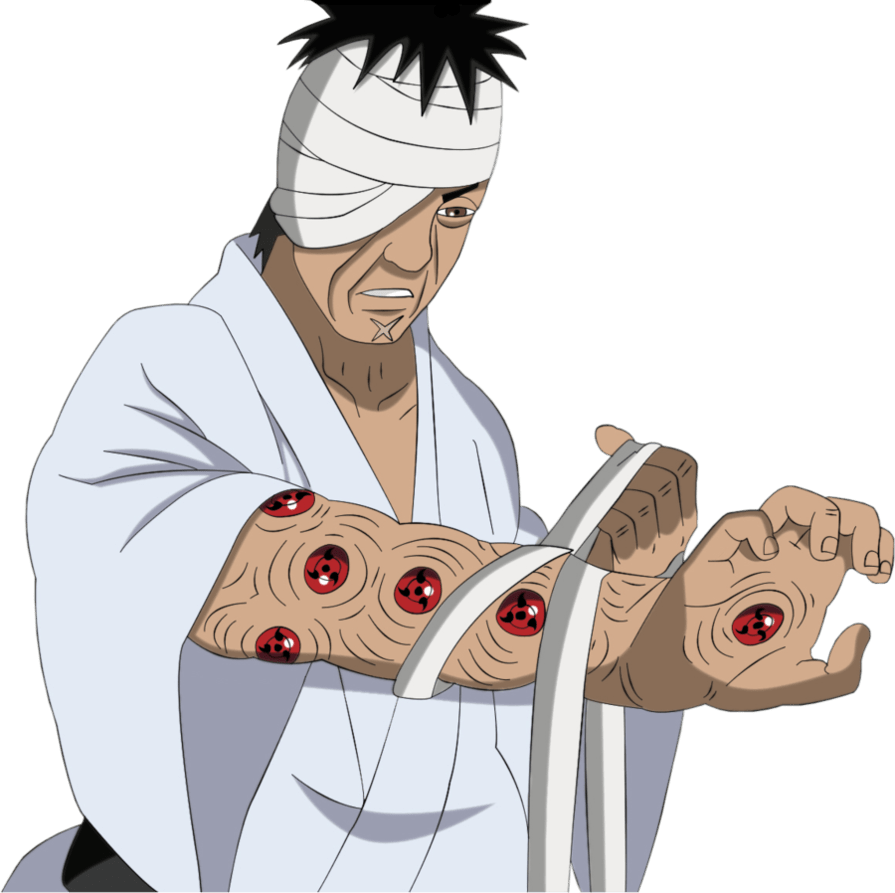 895x893 Danzo Render. Anime, Anime demon, Anime naruto
