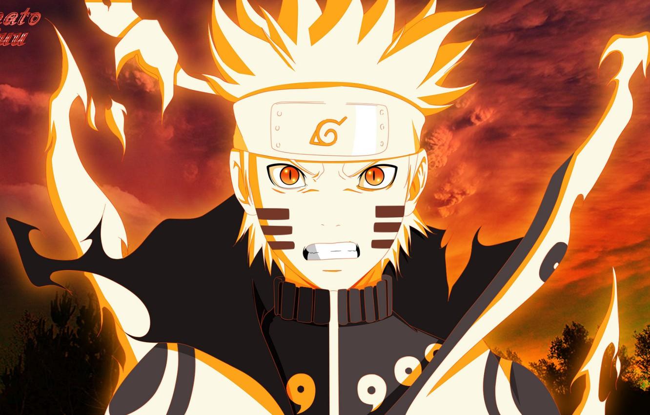 1332x850 Wallpaper power, guy, Naruto, Naruto Uzumaki image for desktop, section сёнэн