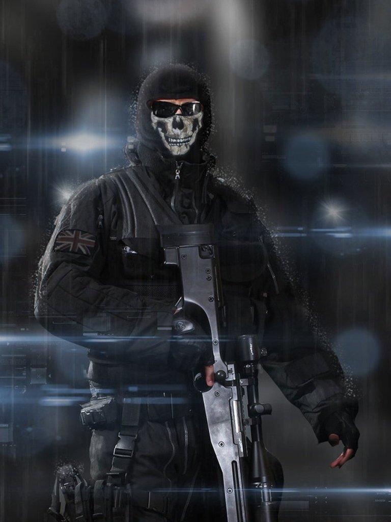 768x1024 Video Game Call Of Duty: Ghosts