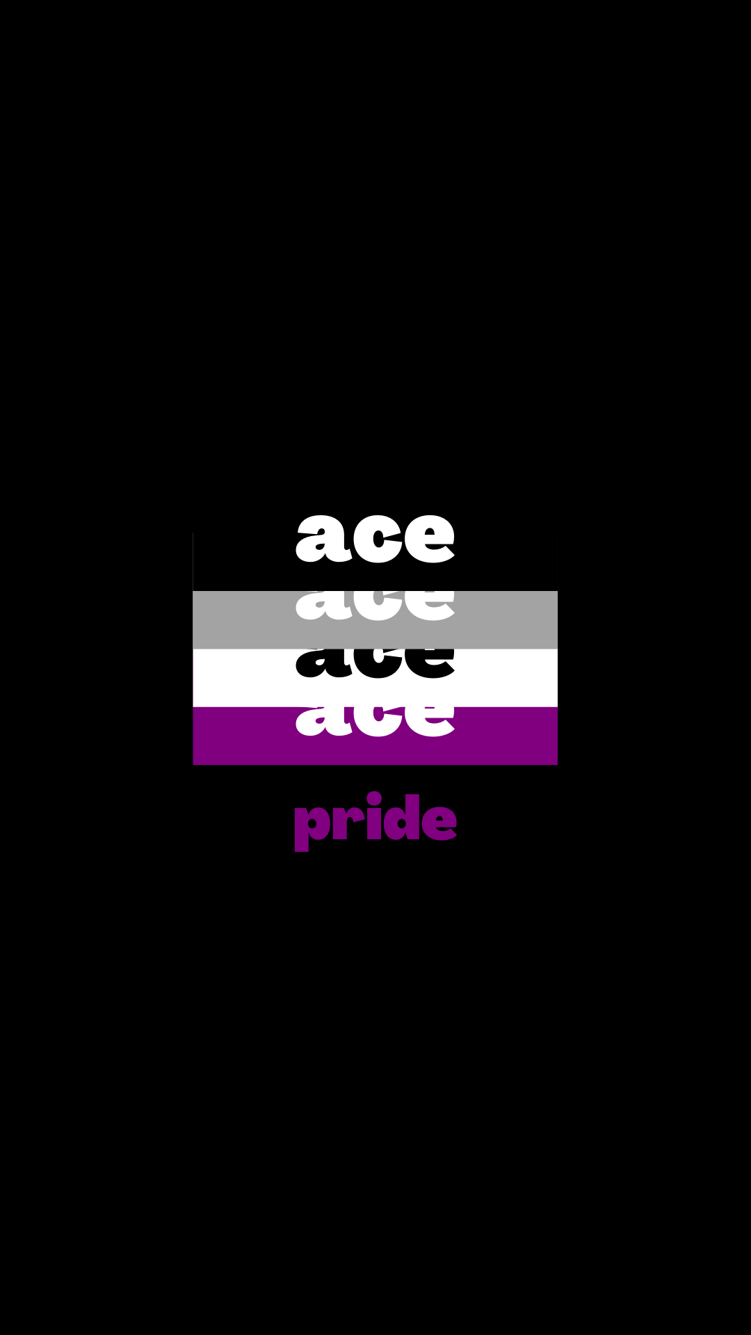 1080x1920 Asexual & aromantic pride