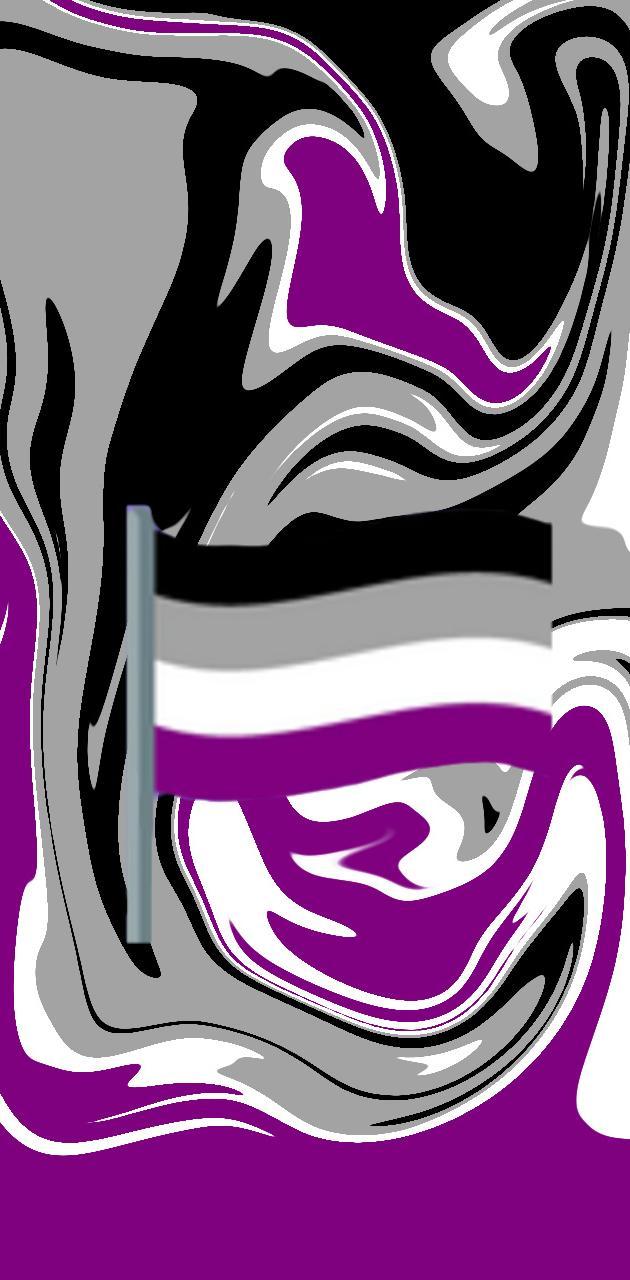630x1280 Asexual Pride wallpaper