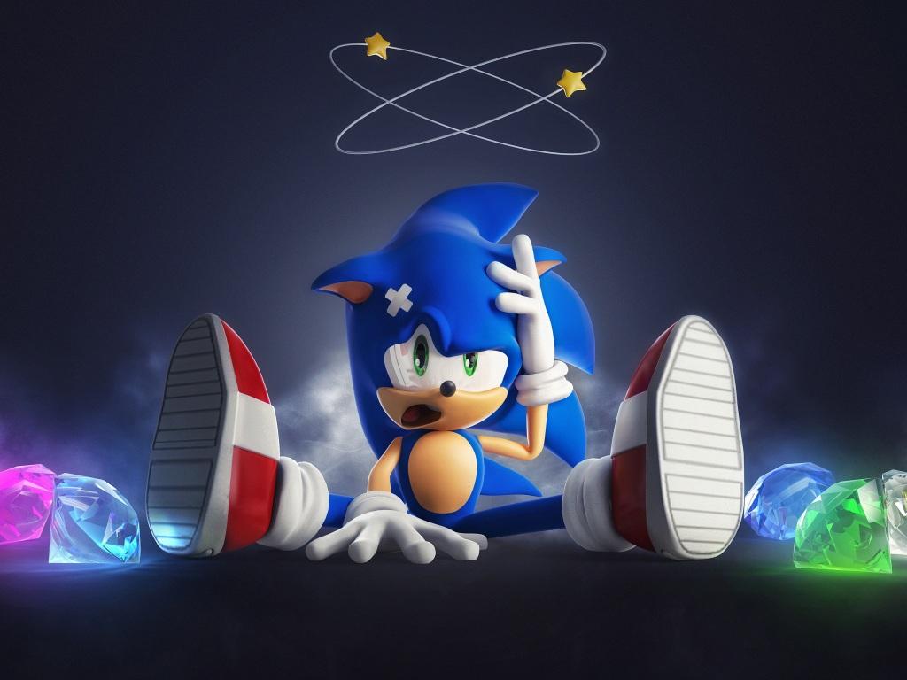 1024x768 Wallpaper 4k Sonic The Hedgehog Art 4k Wallpaper