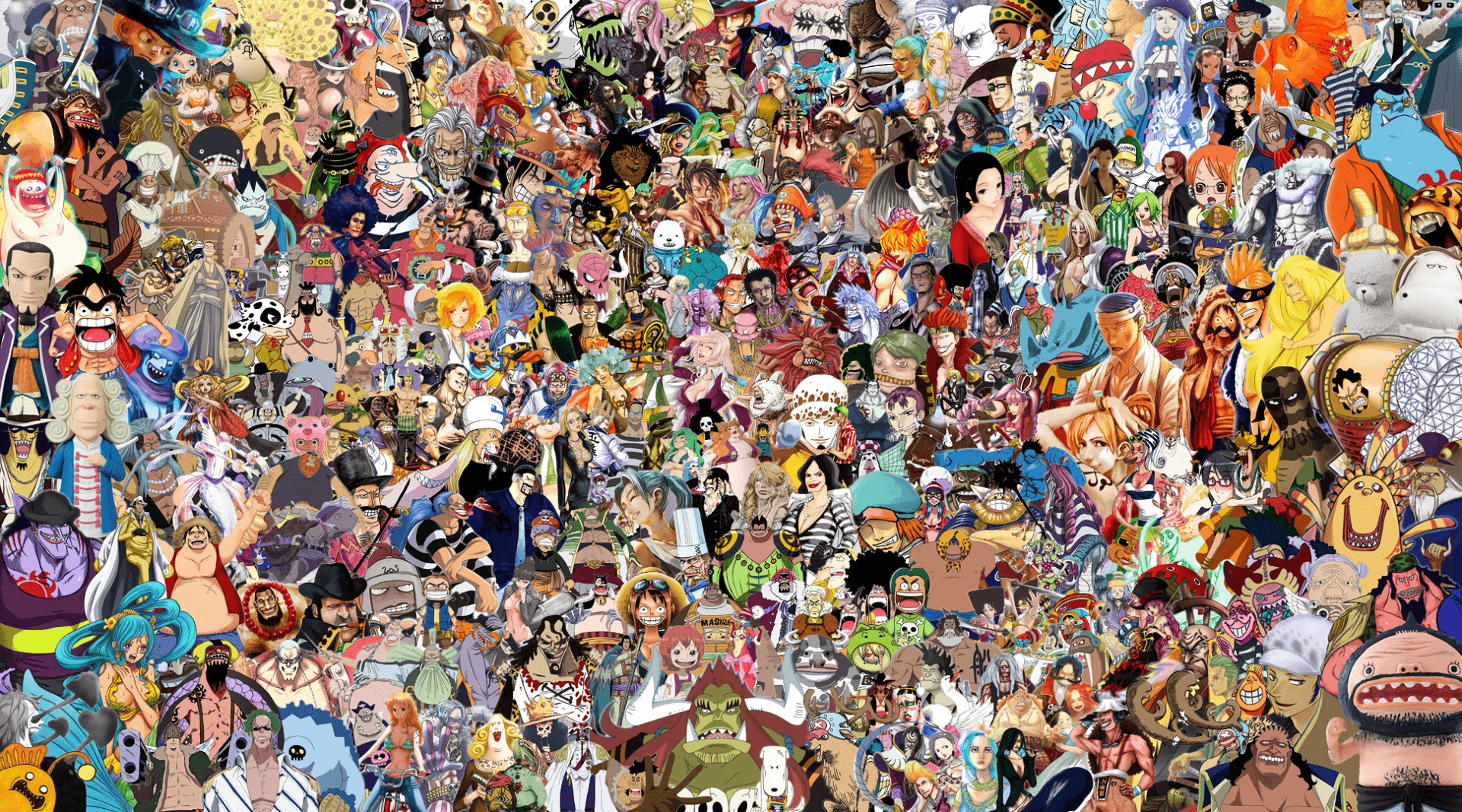 One Piece Characters Of One Piece 4K HD Anime Wallpapers, HD Wallpapers