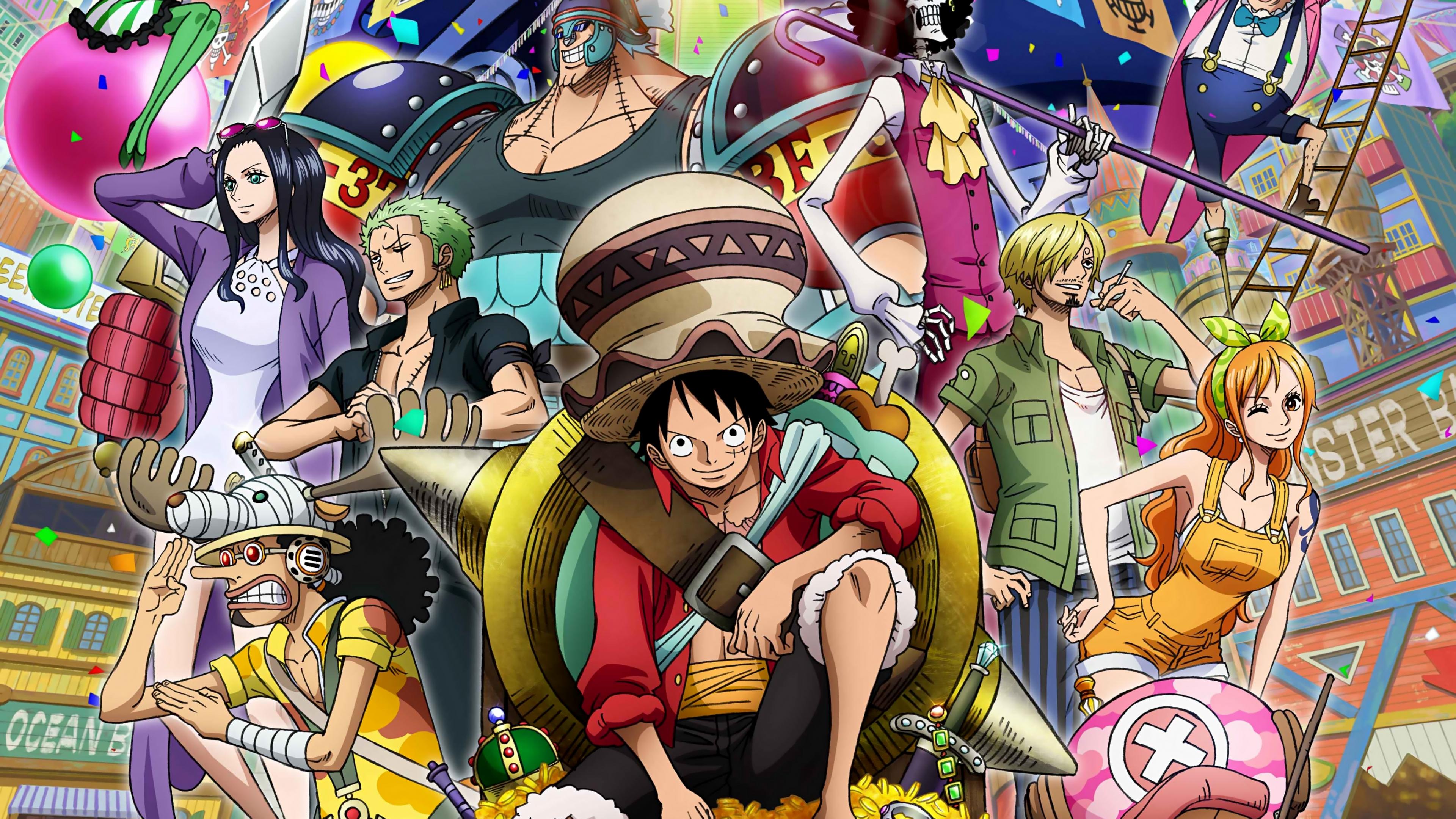 One Piece Characters 4K Wallpaper #6.124