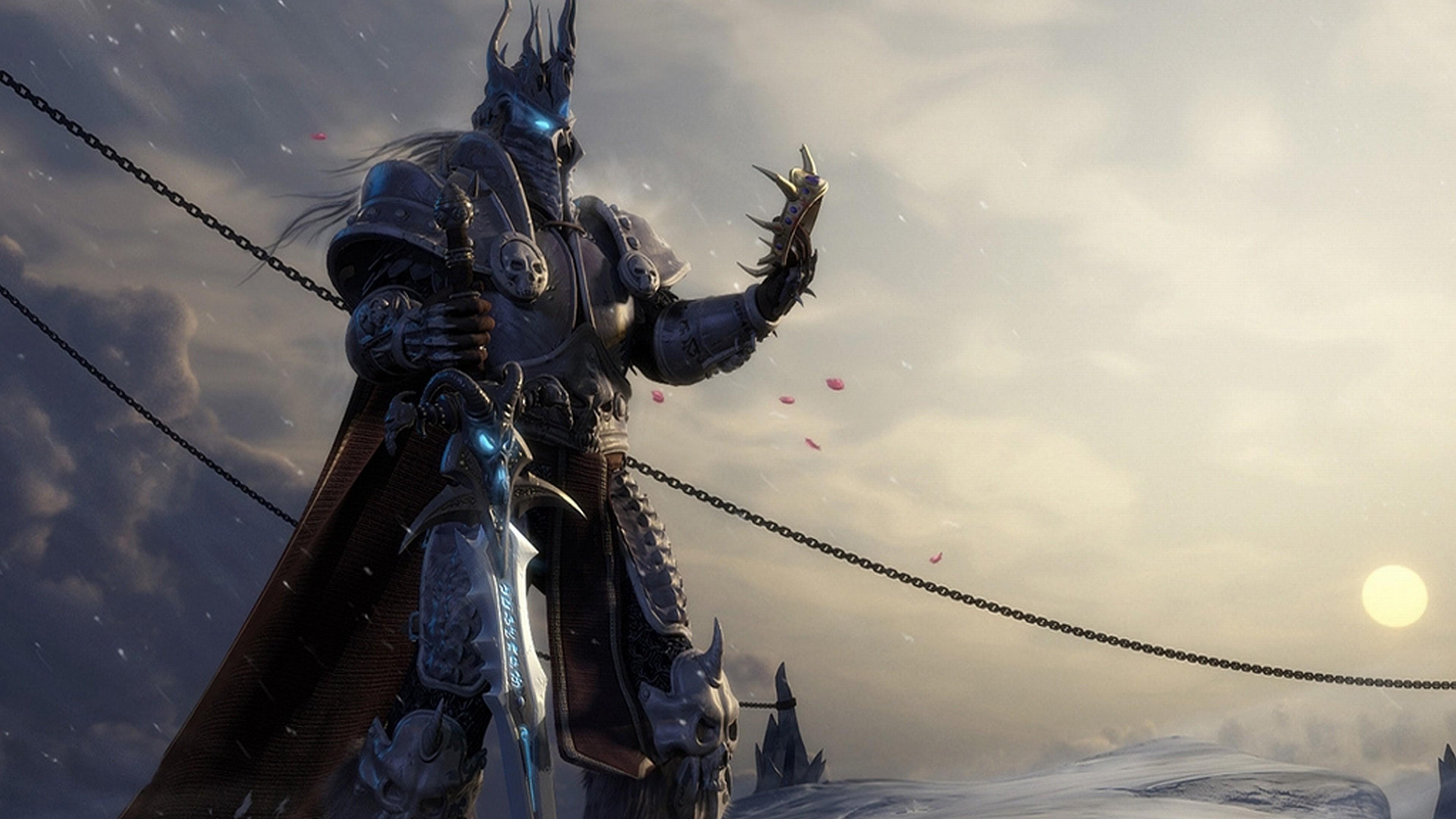 3840x2160 Arthas, World Of Warcraft: Wrath Of The Lich King, Video Games, World Of Warcraft Wallpaper HD / Desktop and Mobile Background