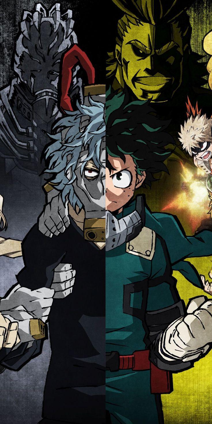 736x1472 My Hero Academia, Izuku, Face Off, Art, 1080x2160 Wallpaper #myheroacademiawallpaper My Hero Academia. All Anime Characters, Character Wallpaper, Anime Characters