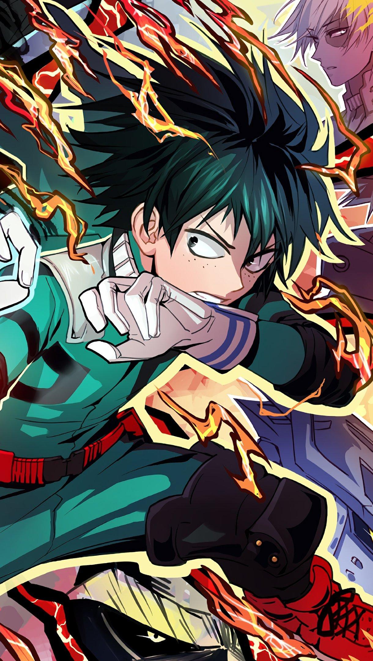 1220x2160 My Hero Academia Characters Boku no Hero Academia Anime Wallpaper 4k Ultra HD