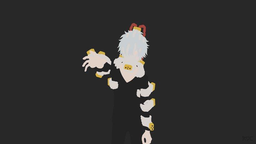 820x461 Tomura Shigaraki Minimalist My Hero Academia 4K