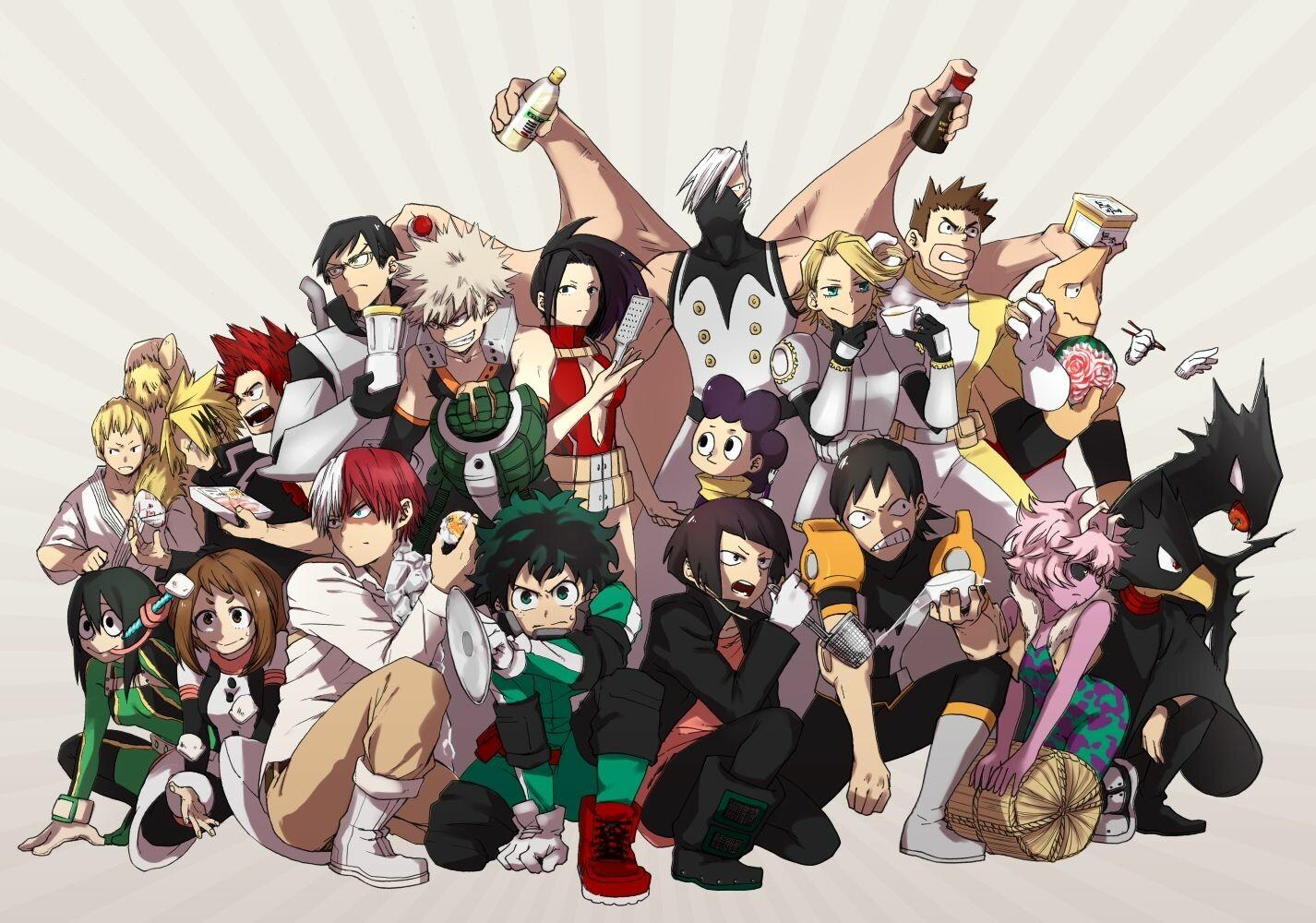 1426x1000 My Hero Academia 4K Wallpaper: HD, 4K, 5K for PC and Mobile. Download free image for iPhone, Android