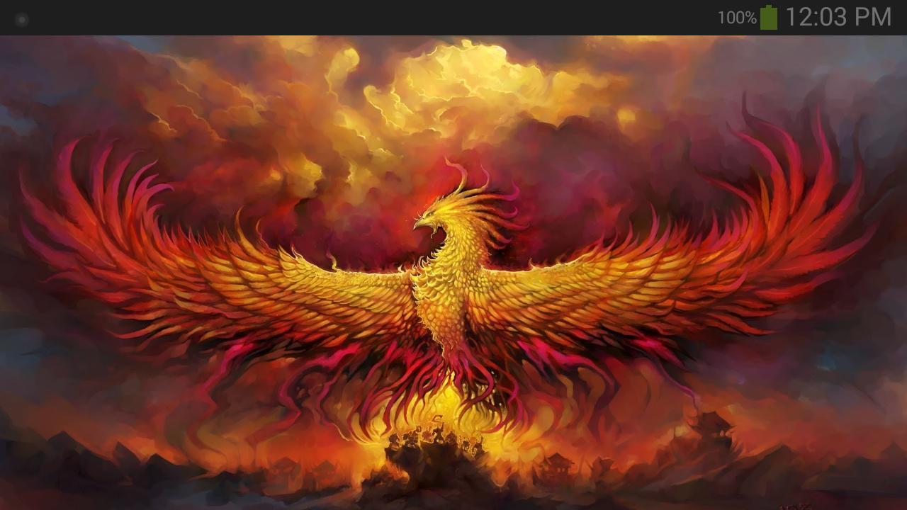 1280x720 Phoenix Wallpaper for Android