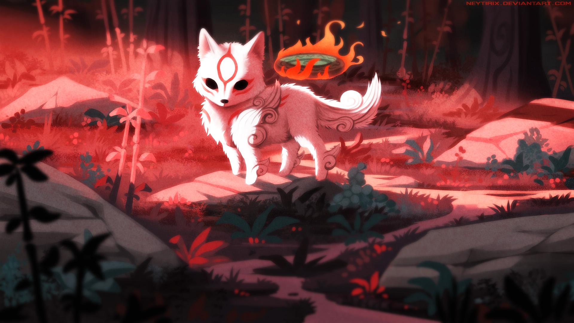 1920x1080 Animal Fox Okami 2048x1152 Resolution HD 4k Wallpaper, Image, Background, Photo and Picture