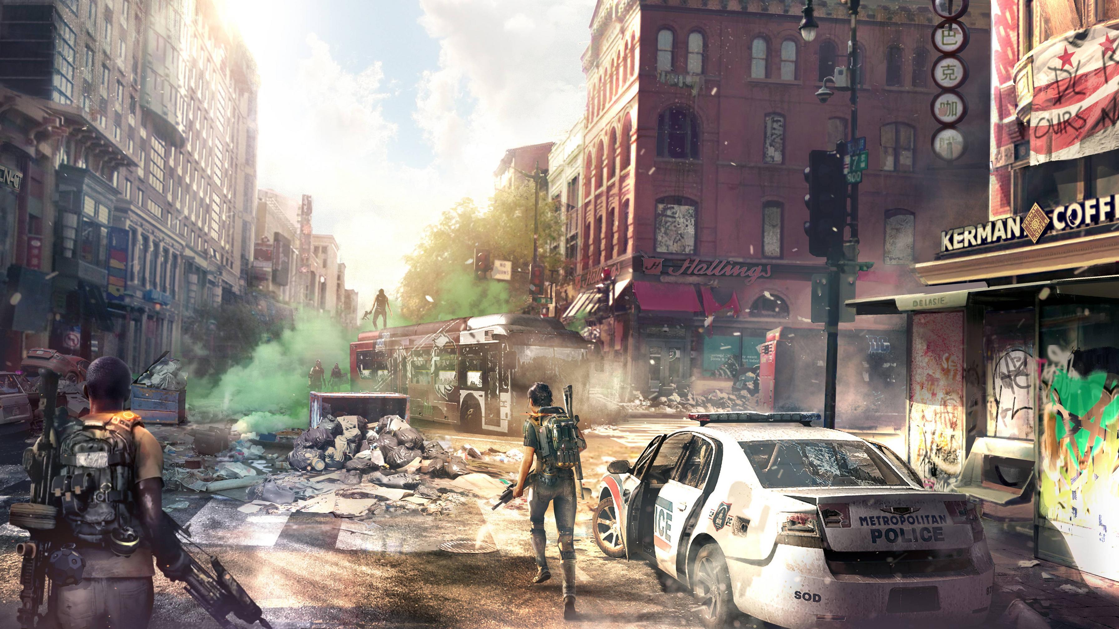 3584x2016 Tom Clancy's The Division 2 4K Wallpaper