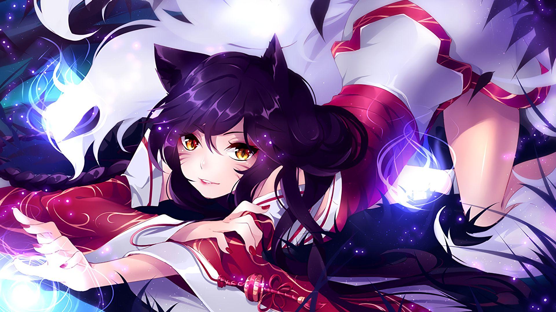 1920x1080 18++ Download Wallpaper Anime Fox Girl