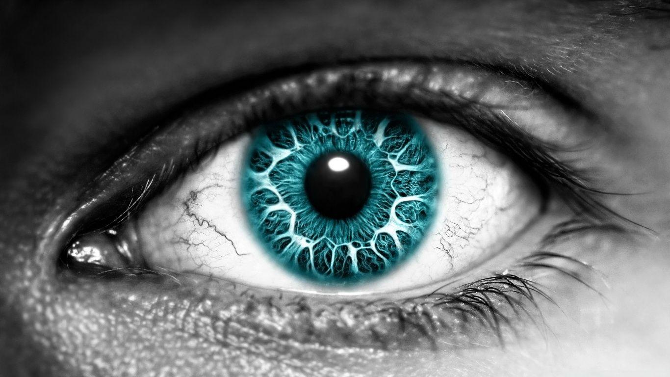 1366x768 Eyeball Wallpaper