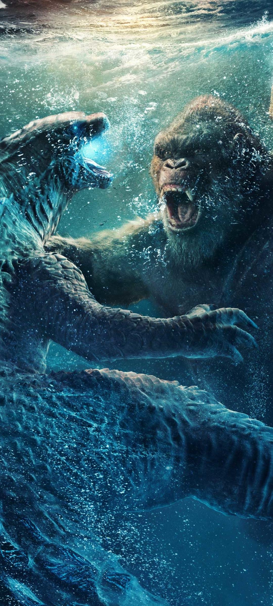 1080x2400 Godzilla Vs Kong 2021 Mobile Wallpaper Mobile Walls