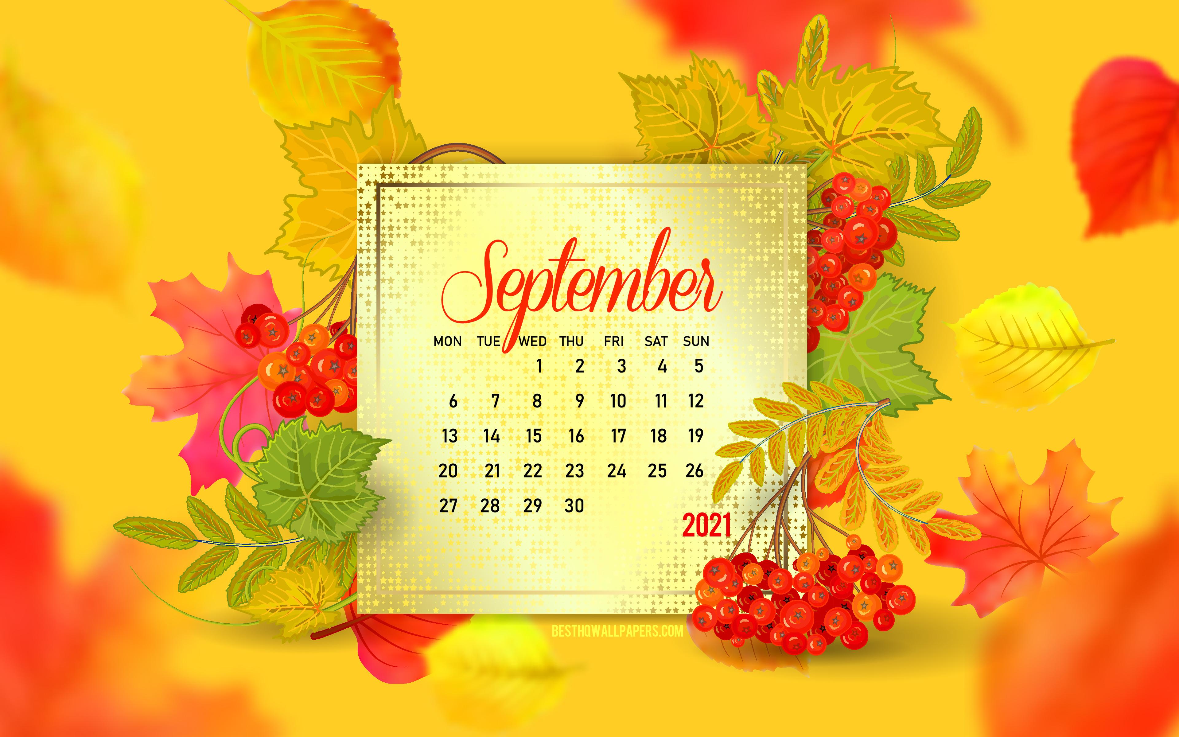 September 2021 Calendar Wallpapers Top Free September 2021 Calendar