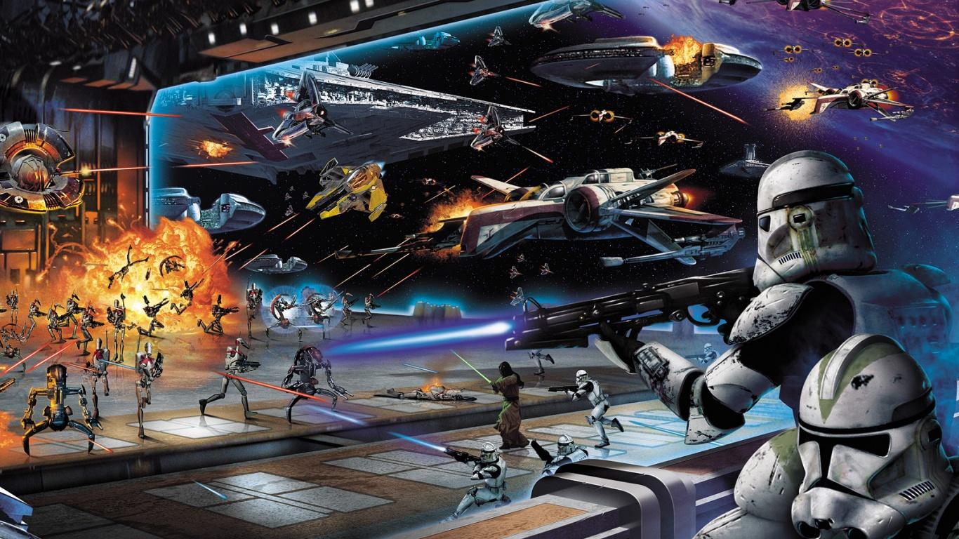 1366x768 Star Wars Battlefront Wallpaper 1366x768