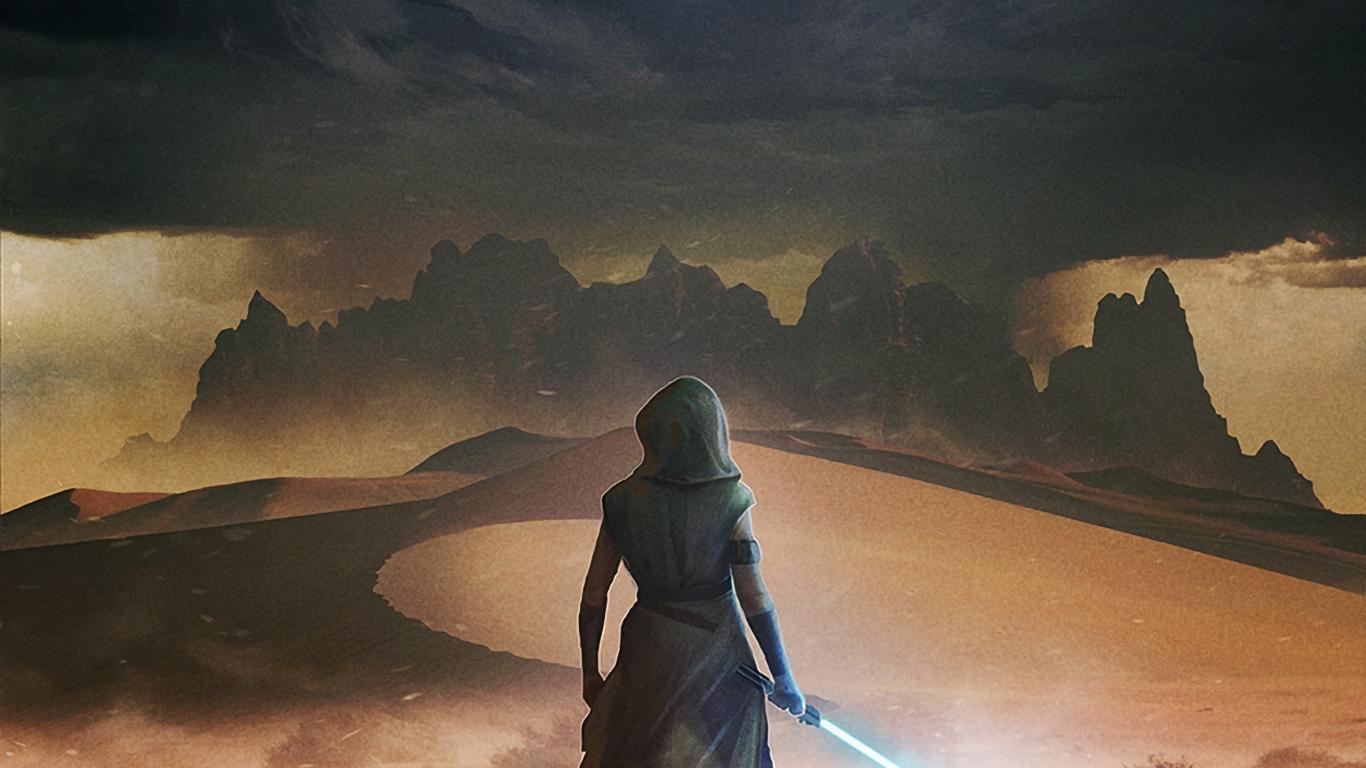 1366x768 Download 1366x768 wallpaper star wars: the rise of skywalker, artwork, tablet, laptop, 1366x768 HD image, background, 23853