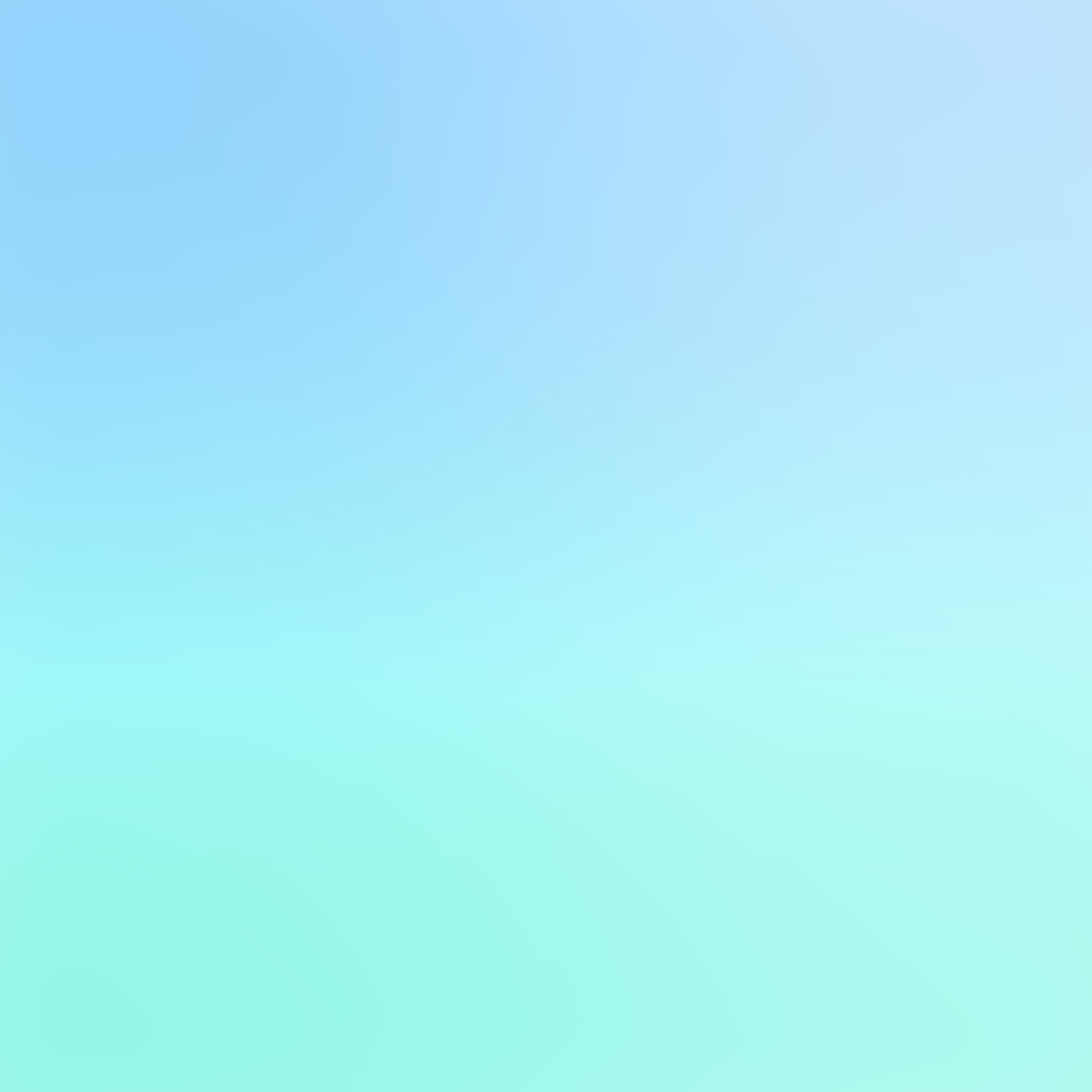 2732x2732 Cool Pastel Blur Gradation Blue Wallpaper