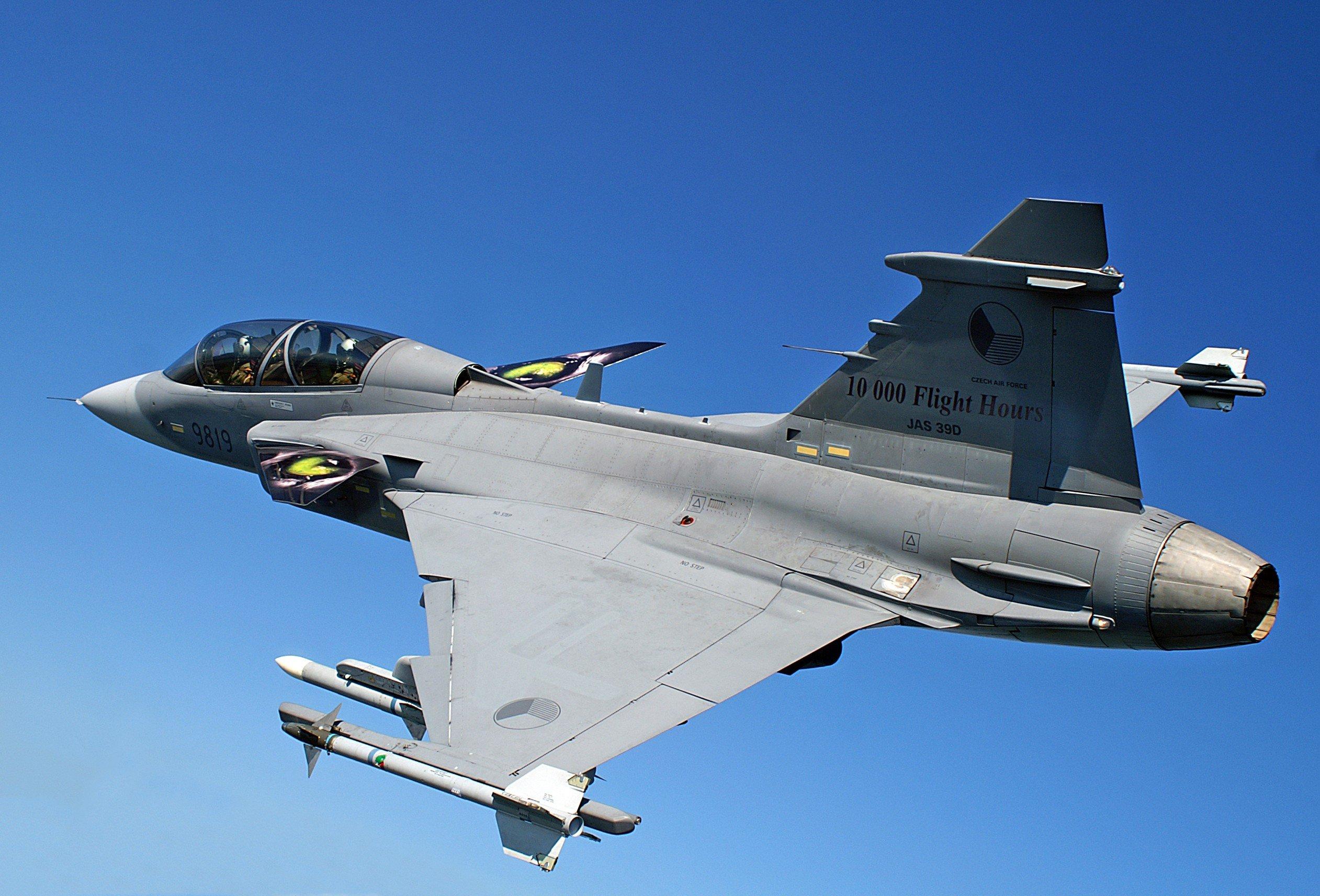 2523x1712 Saab JAS 39 Gripen, Czech Air Force HD Wallpaper / Desktop and Mobile Image & Photo