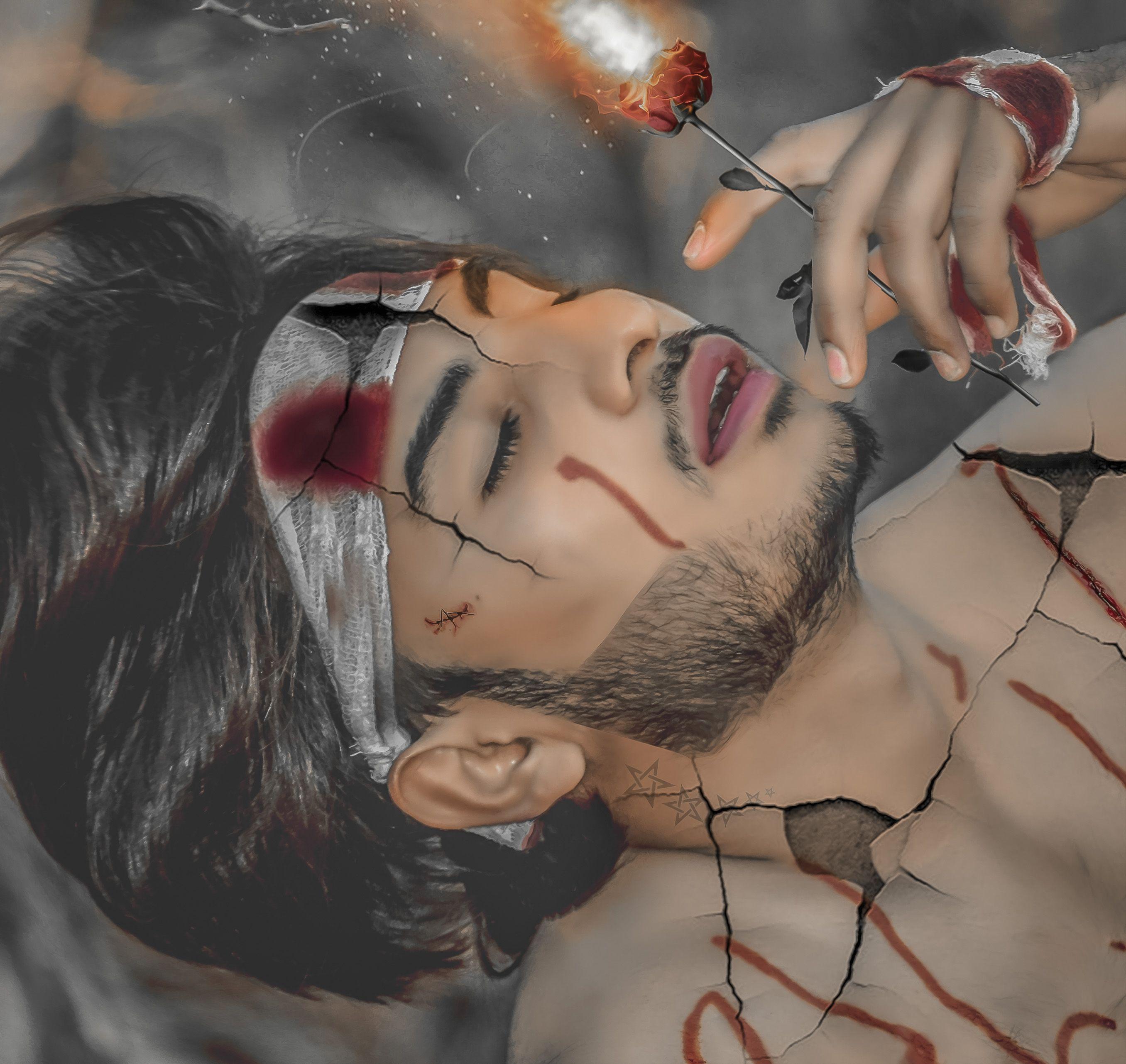 2712x2563 Hd Wallpaper Alone Sad Broken Heart Boy Crying