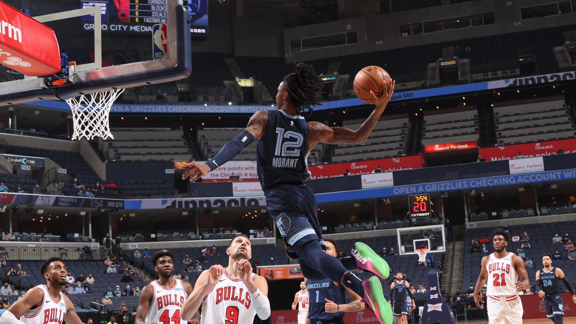Grizzlies news Ja Morant reacts to making AllNBA 2nd Team