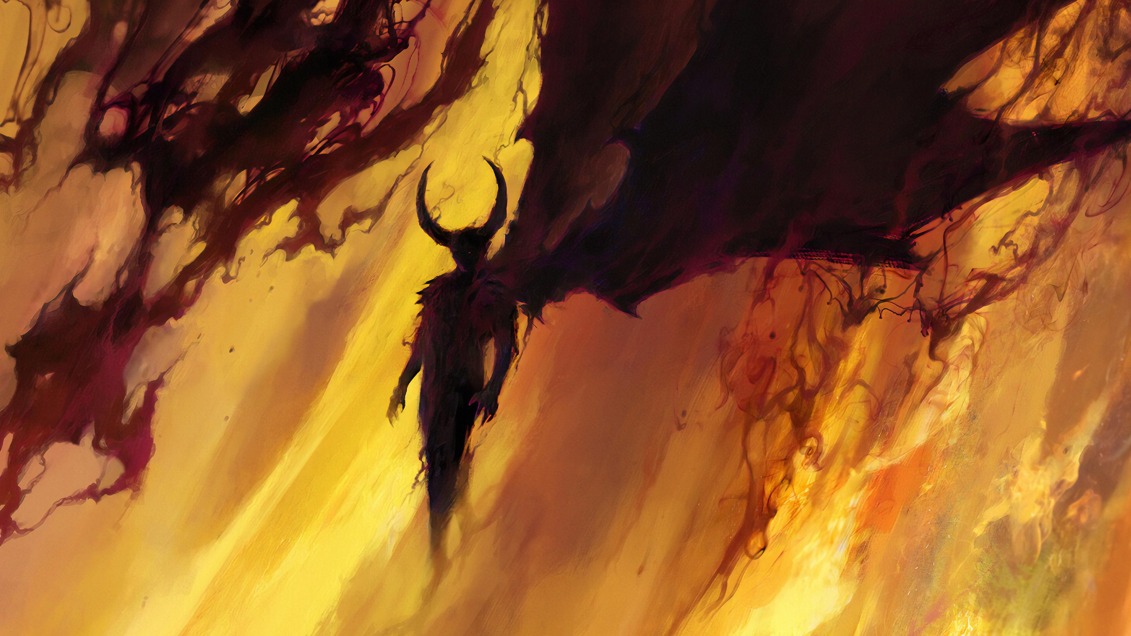 3840x2160 Devil Art, HD Artist, 4k Wallpaper, Image, Background, Photo and Picture