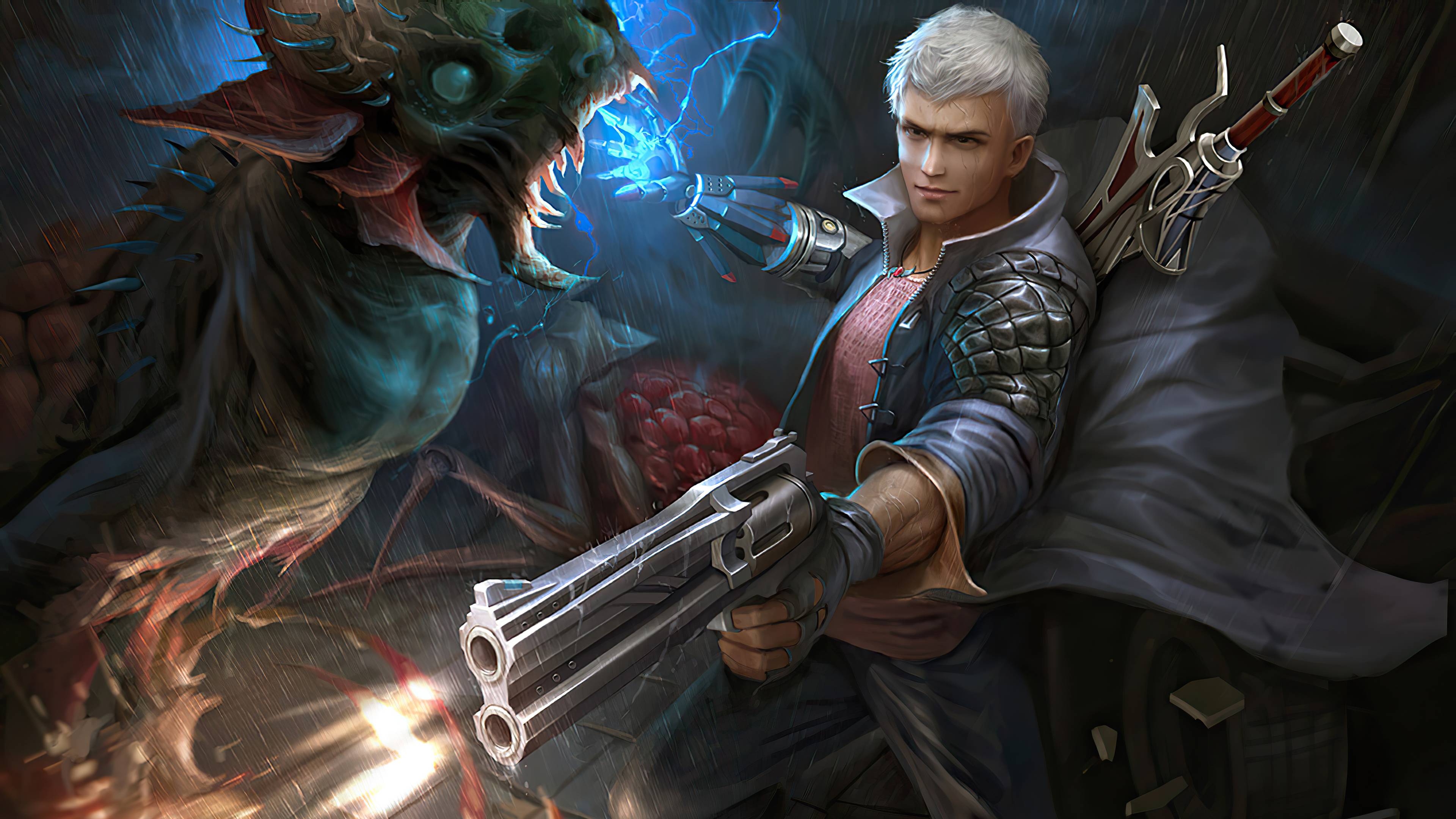 3840x2160 New Devil May Cry 5 Art Wallpaper, HD Games 4K Wallpaper, Image, Photo and Background