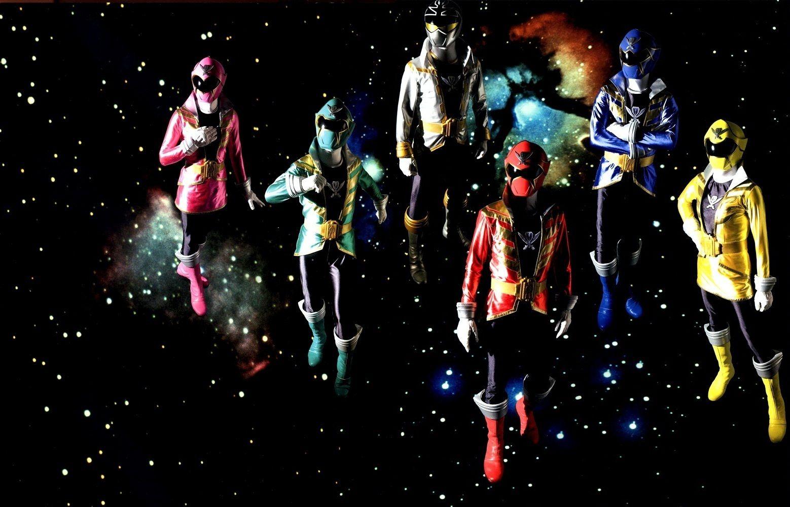 1558x1000 A desktop wallpaper featuring all 6 members of Kaizoku Sentai Gokaiger!. Siêu nhân, Nhật bản