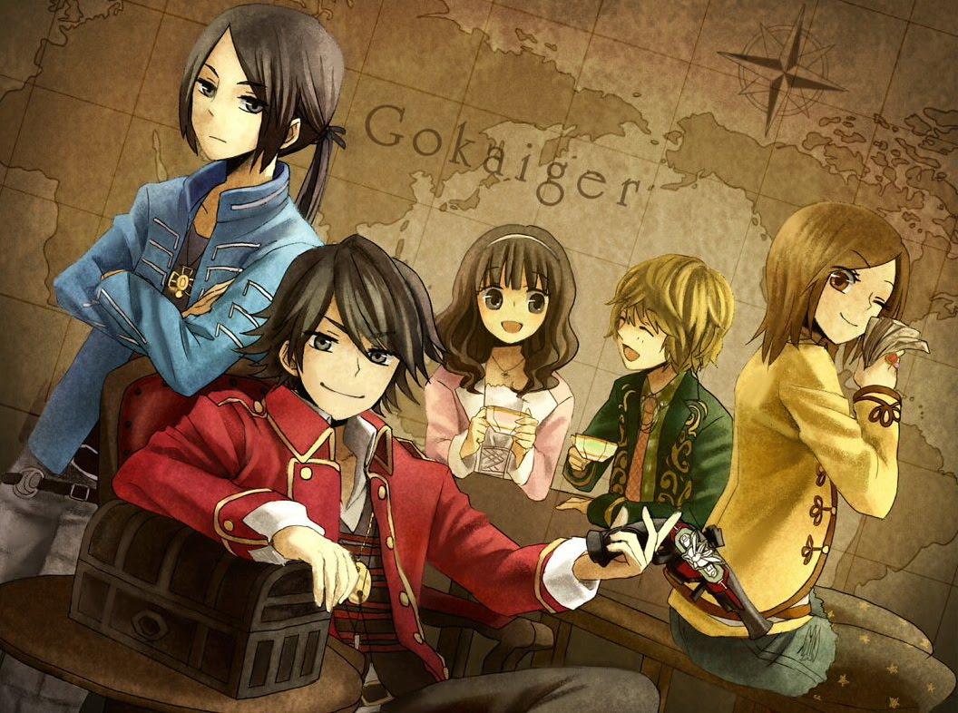 1056x786 Captain Marvelous Sentai Gokaiger Anime Image Board