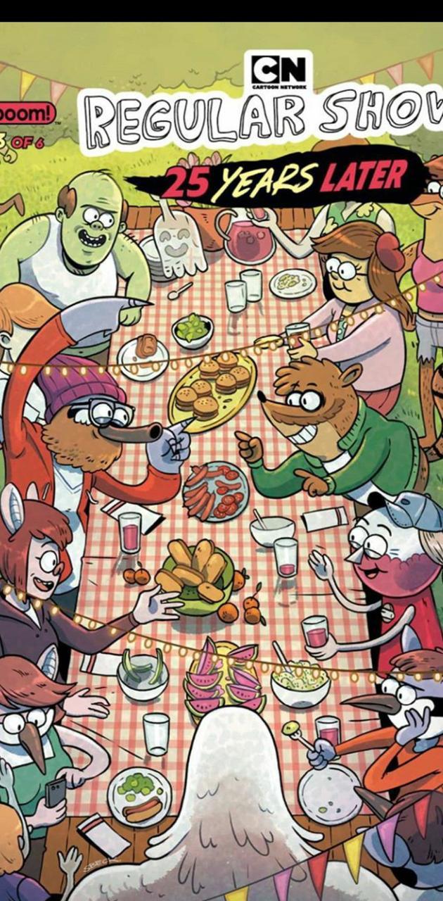 630x1280 Mordecai and Rigby wallpaper