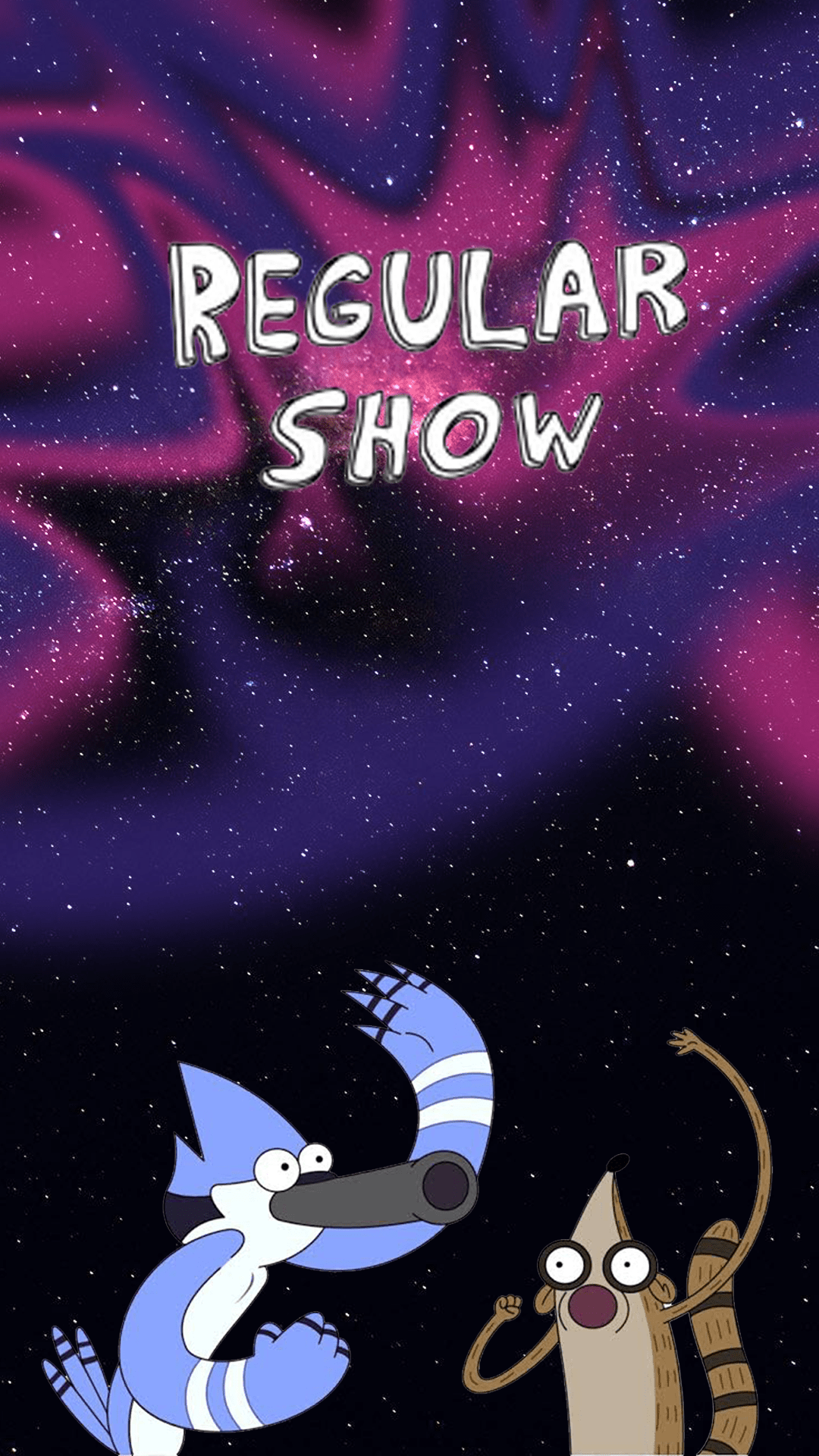 1080x1920 Regular Show Wallpaper Discover more American, Animated, Cartoon Network, Character, Regular Show wallpape. Regular show, Cartoon network shows, Cartoon wallpaper
