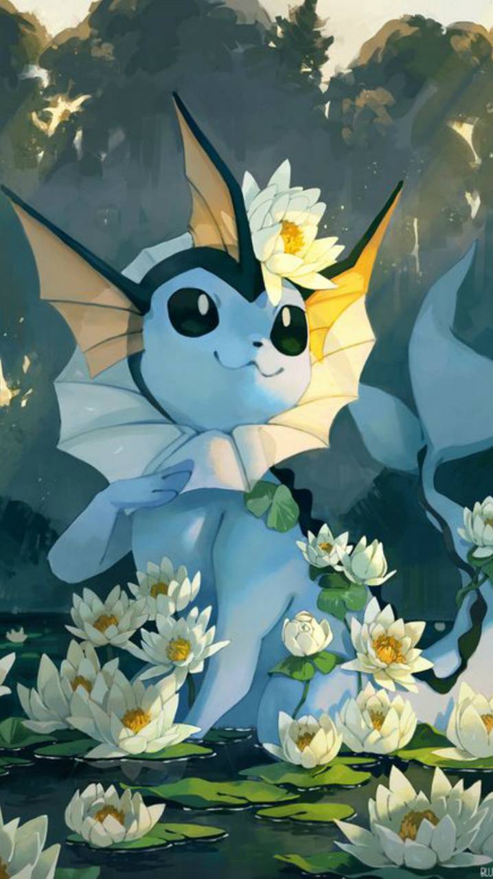 Pokemon Vaporeon Wallpapers Top Free Pokemon Vaporeon Backgrounds Wallpaperaccess