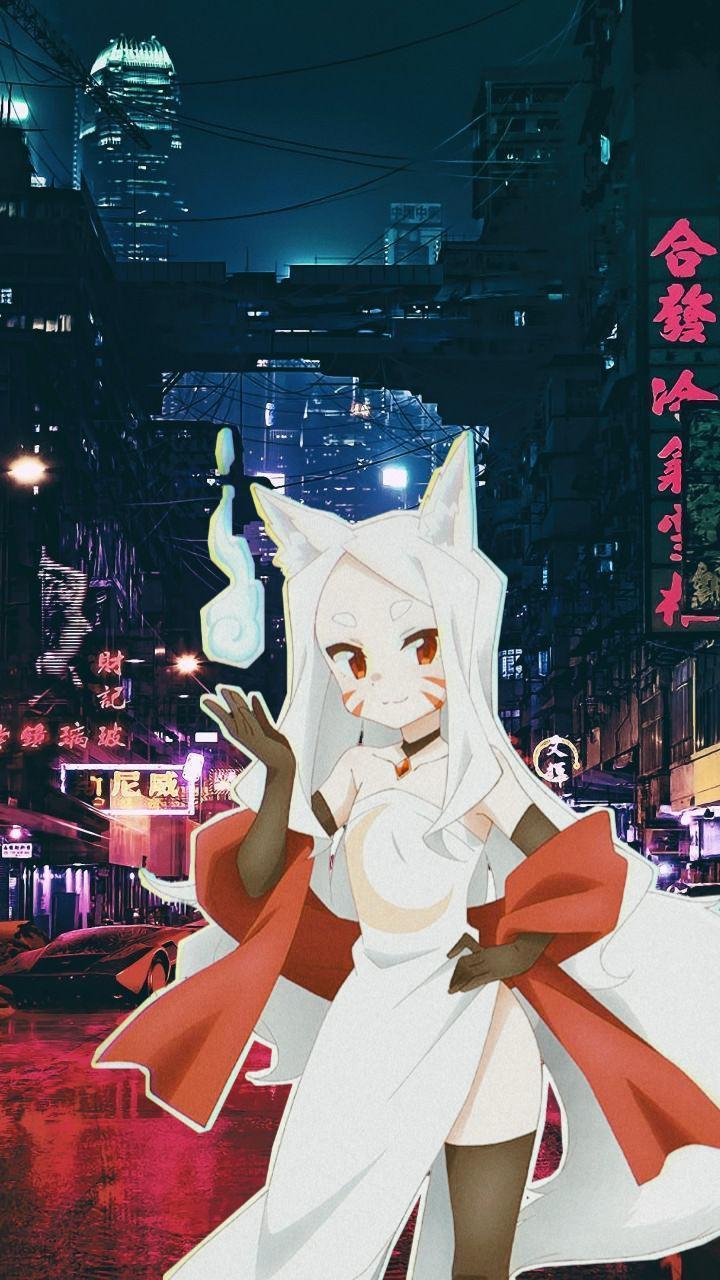 720x1280 another wallpaper, this time with shiro, tell me if ypu want with another characters: SewayakiKitsune