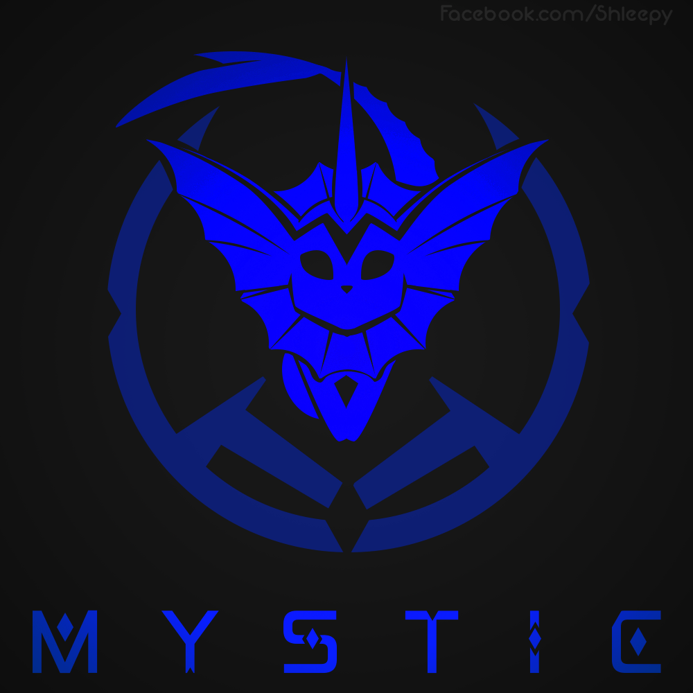 1000x1000 Vaporeon Pokemon Mystic Logo