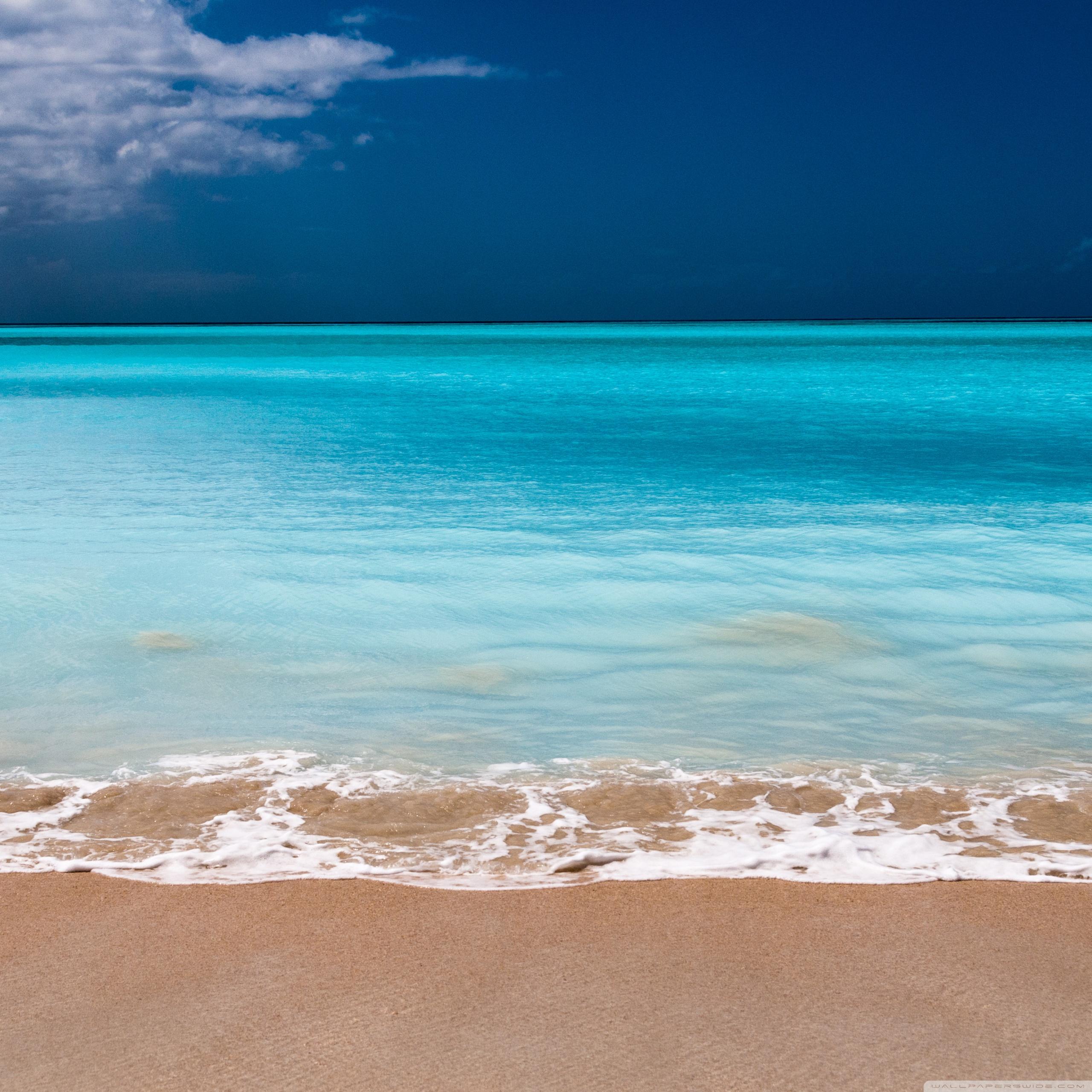 2560x2560 Beach View Wallpaper