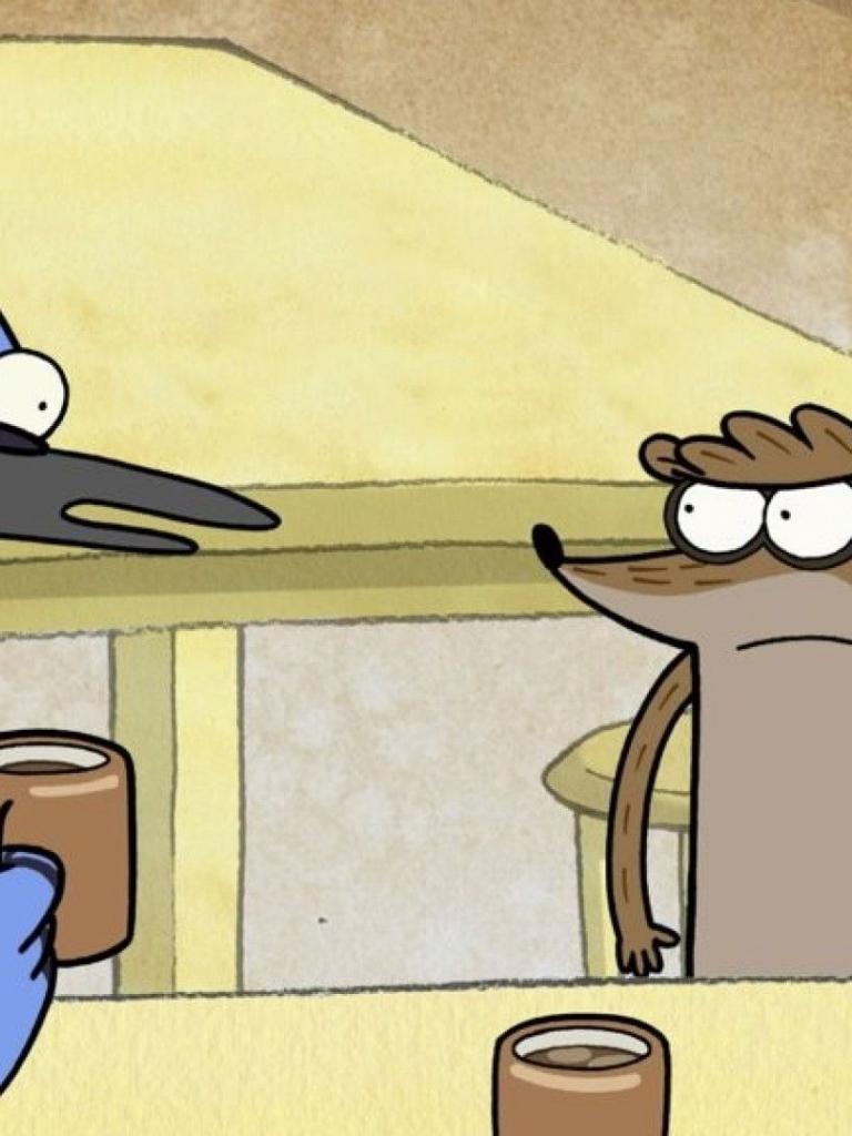 768x1024 Free download Cartoon Network Regular Show Mordecai HD Image 3 HD Wallpaper [1920x1080] for your Desktop, Mobile & Tablet. Explore Regular Show Wallpaper HD. Regular Show Wallpaper, Regular Show