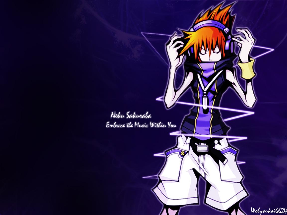 1152x864 Sakuraba Neku Kono Sekai Anime Image Board