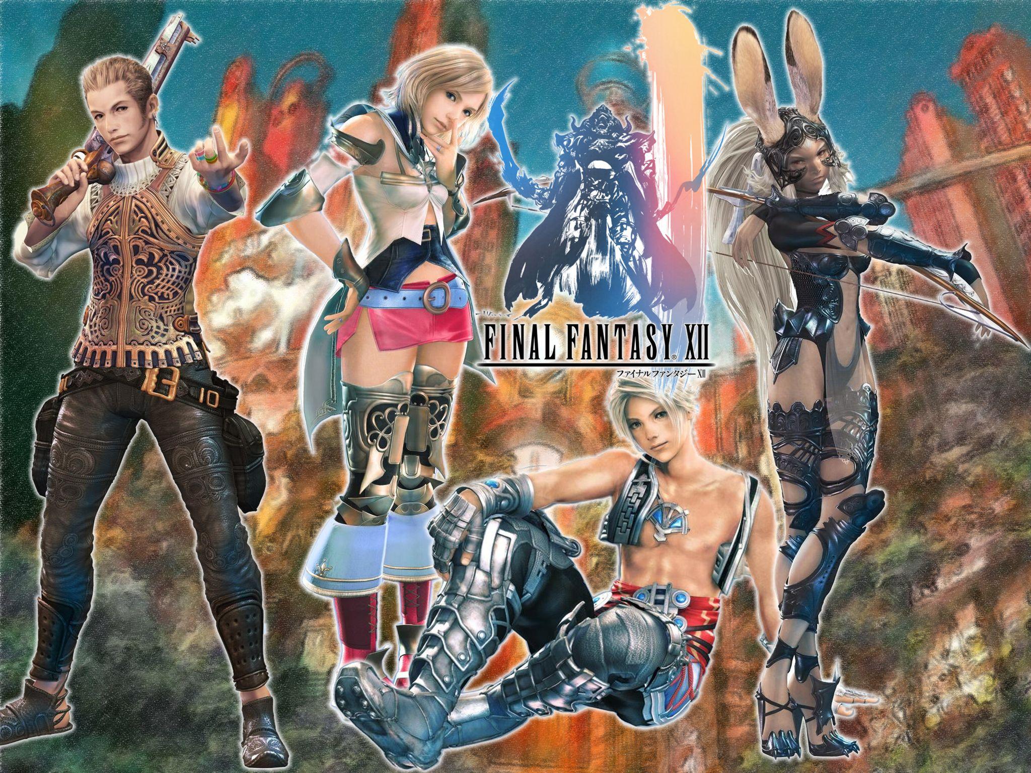 2048x1536 Square Enix, Final Fantasy Xii, Ashe, Balthier, Fran Fantasy 12