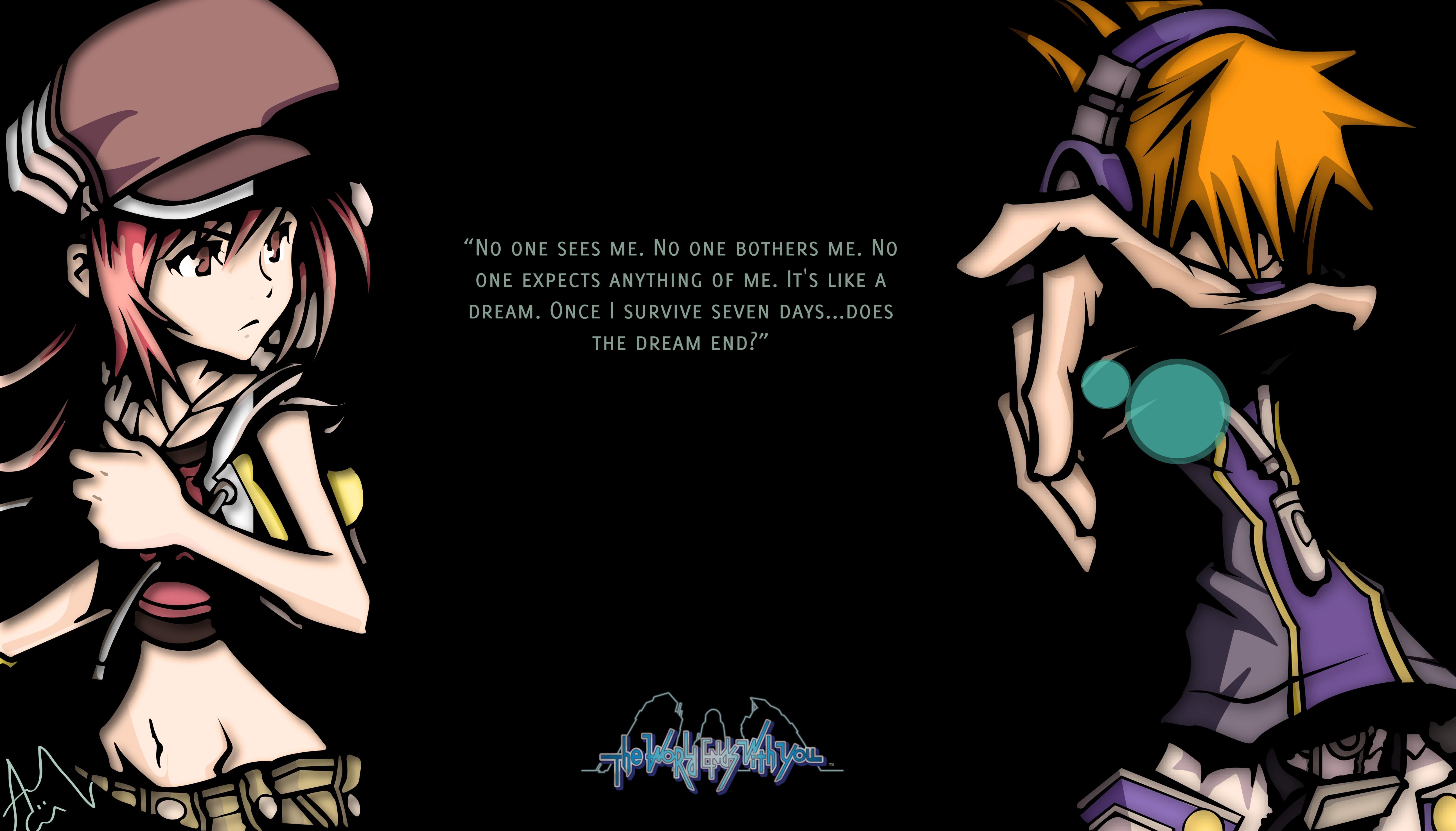 5179x2958 The World Ends With You Quotes. QuotesGram