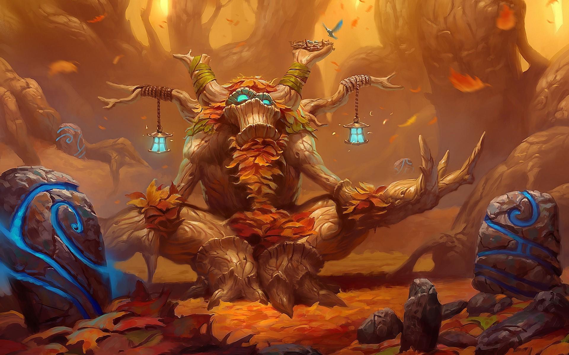 1920x1200 druids, Hearthstone, Hearthstone: Heroes Of Warcraft, Video Games, Fantasy Art, World Of Warcraft Wallpaper HD / Desktop and Mobile Background
