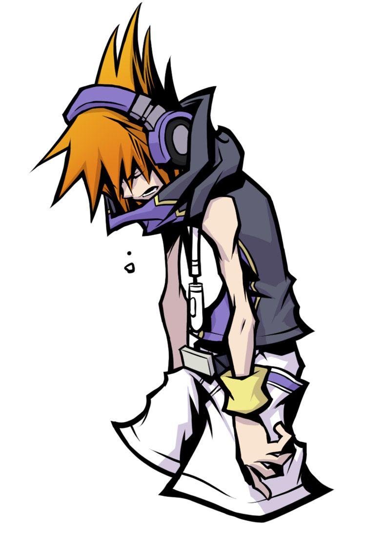 750x1100 Neku from The World Ends with You: Final Remix. End of the world, Kingdom hearts art, World
