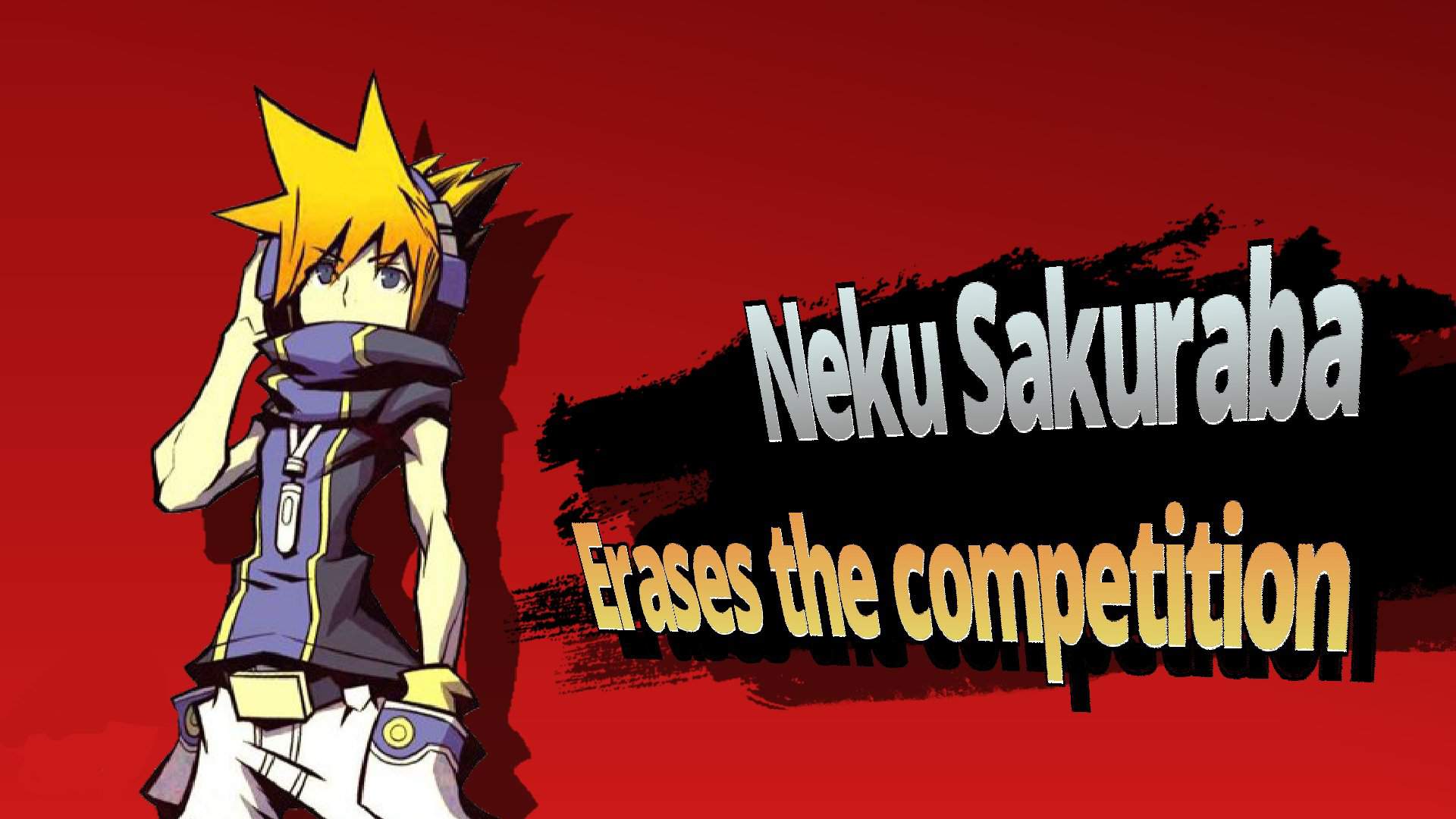 1920x1080 Neku sakuraba:Erases the competition