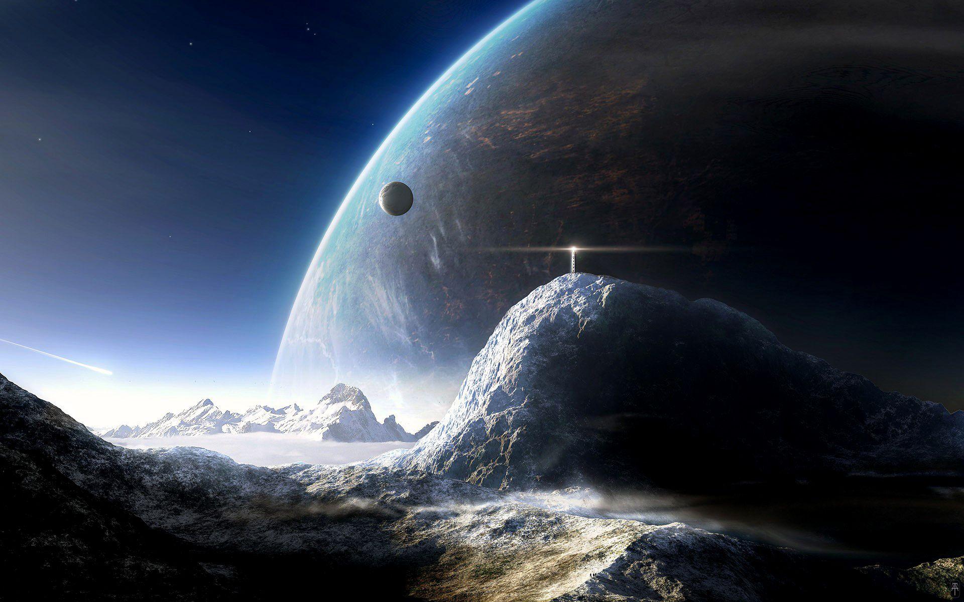 1920x1200 Planetscape HD Wallpaper and Background Image